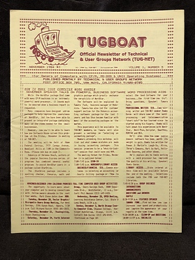 Tugboat Newsletter Archive
