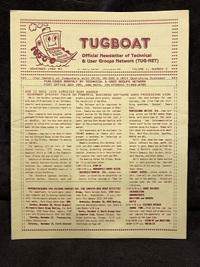 Tugboat - November, 1984