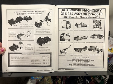 U.S. Toy Collector Magazine - February, 1992