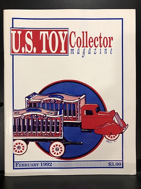 U.S. Toy Collector Magazine - February, 1992