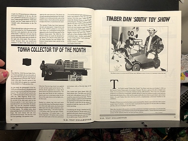 U.S. Toy Collector Magazine - March, 1992