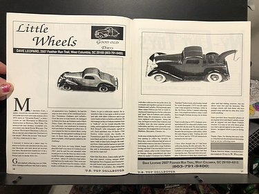 U.S. Toy Collector Magazine - March, 1992
