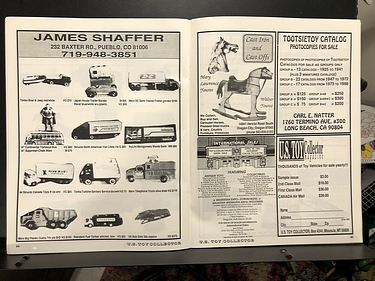 U.S. Toy Collector Magazine - March, 1992