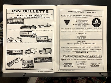 U.S. Toy Collector Magazine - March, 1992