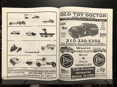 U.S. Toy Collector Magazine - March, 1992