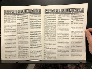 U.S. Toy Collector Magazine - March, 1992