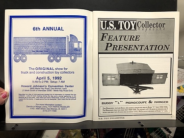 U.S. Toy Collector Magazine - March, 1992