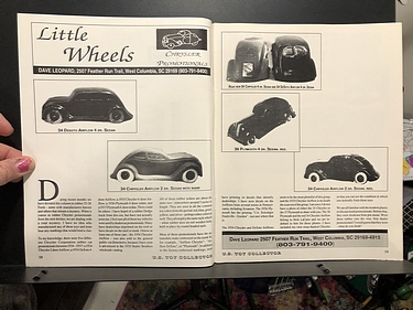 U.S. Toy Collector Magazine - April, 1992