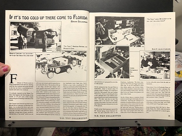 U.S. Toy Collector Magazine - April, 1992