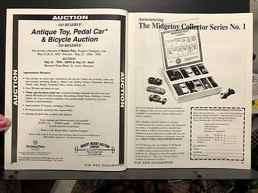 U.S. Toy Collector Magazine - April, 1992