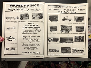 U.S. Toy Collector Magazine - April, 1992