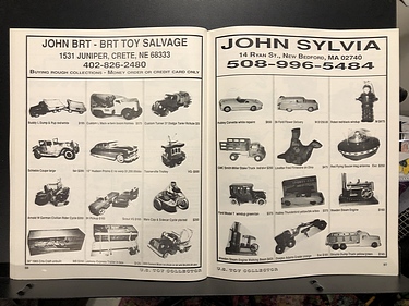 U.S. Toy Collector Magazine - April, 1992