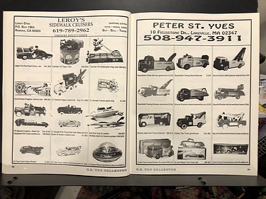 U.S. Toy Collector Magazine - April, 1992