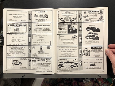 U.S. Toy Collector Magazine - April, 1992
