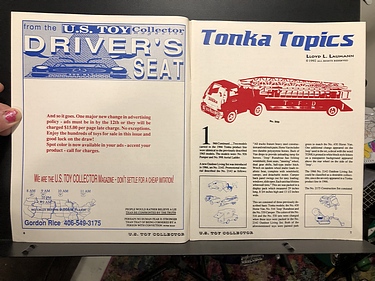 U.S. Toy Collector Magazine - April, 1992