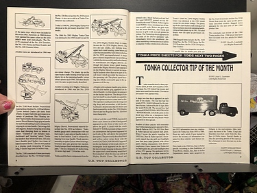 U.S. Toy Collector Magazine - April, 1992