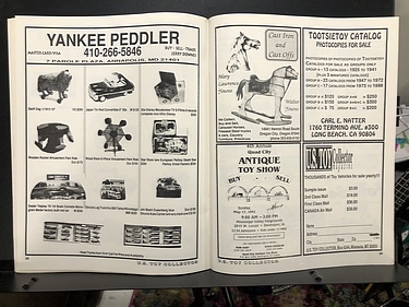 U.S. Toy Collector Magazine - May, 1992