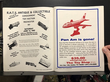 U.S. Toy Collector Magazine - May, 1992