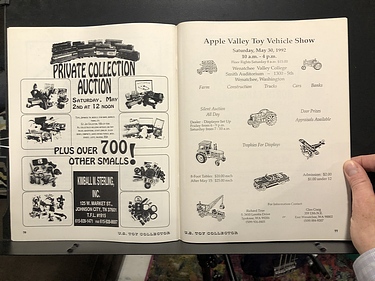 U.S. Toy Collector Magazine - May, 1992