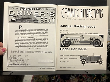 U.S. Toy Collector Magazine - May, 1992