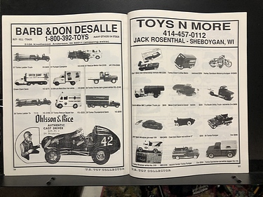 U.S. Toy Collector Magazine - June, 1992