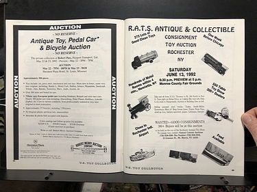 U.S. Toy Collector Magazine - June, 1992