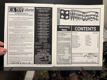 U.S. Toy Collector Magazine - June, 1992