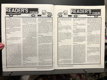 U.S. Toy Collector Magazine - July, 1992