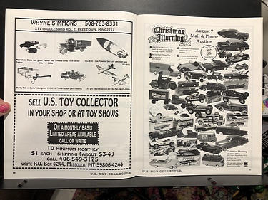U.S. Toy Collector Magazine - July, 1992