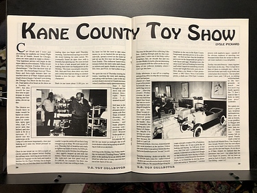 U.S. Toy Collector Magazine - July, 1992