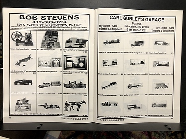 U.S. Toy Collector Magazine - July, 1992