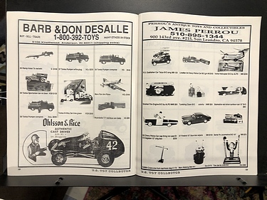 U.S. Toy Collector Magazine - July, 1992