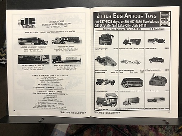 U.S. Toy Collector Magazine - August, 1992
