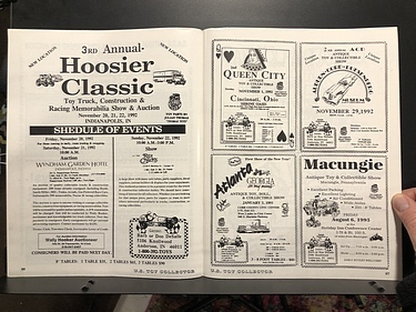 U.S. Toy Collector Magazine - September, 1992