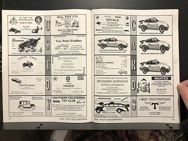 U.S. Toy Collector Magazine - September, 1992