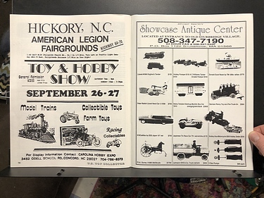 U.S. Toy Collector Magazine - September, 1992