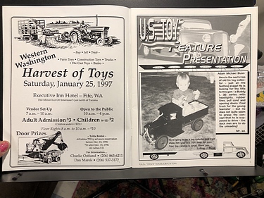 U.S. Toy Collector Magazine - January, 1997