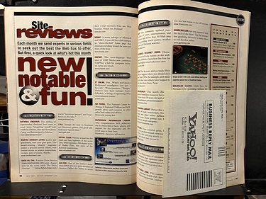 Yahoo! Internet Life, November, 1997