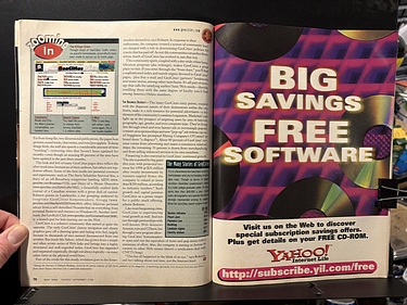 Yahoo! Internet Life, May, 1998