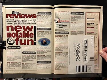 Yahoo! Internet Life, May, 1998