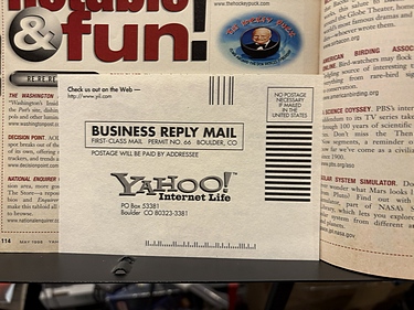 Yahoo! Internet Life, May, 1998