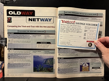 Yahoo! Internet Life, June, 1998