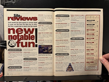 Yahoo! Internet Life, June, 1998