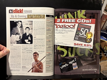 Yahoo! Internet Life, March, 2000