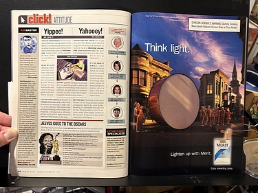 Yahoo! Internet Life, March, 2000