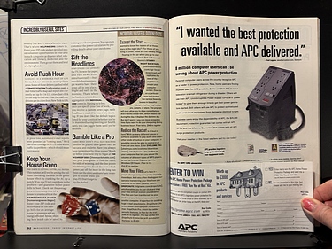 Yahoo! Internet Life, March, 2000