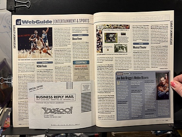 Yahoo! Internet Life, March, 2000