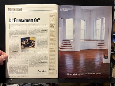 Yahoo! Internet Life, April, 2000