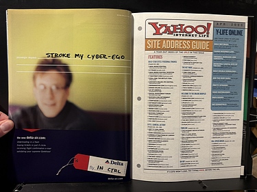 Yahoo! Internet Life, April, 2000