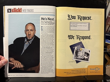 Yahoo! Internet Life, April, 2000